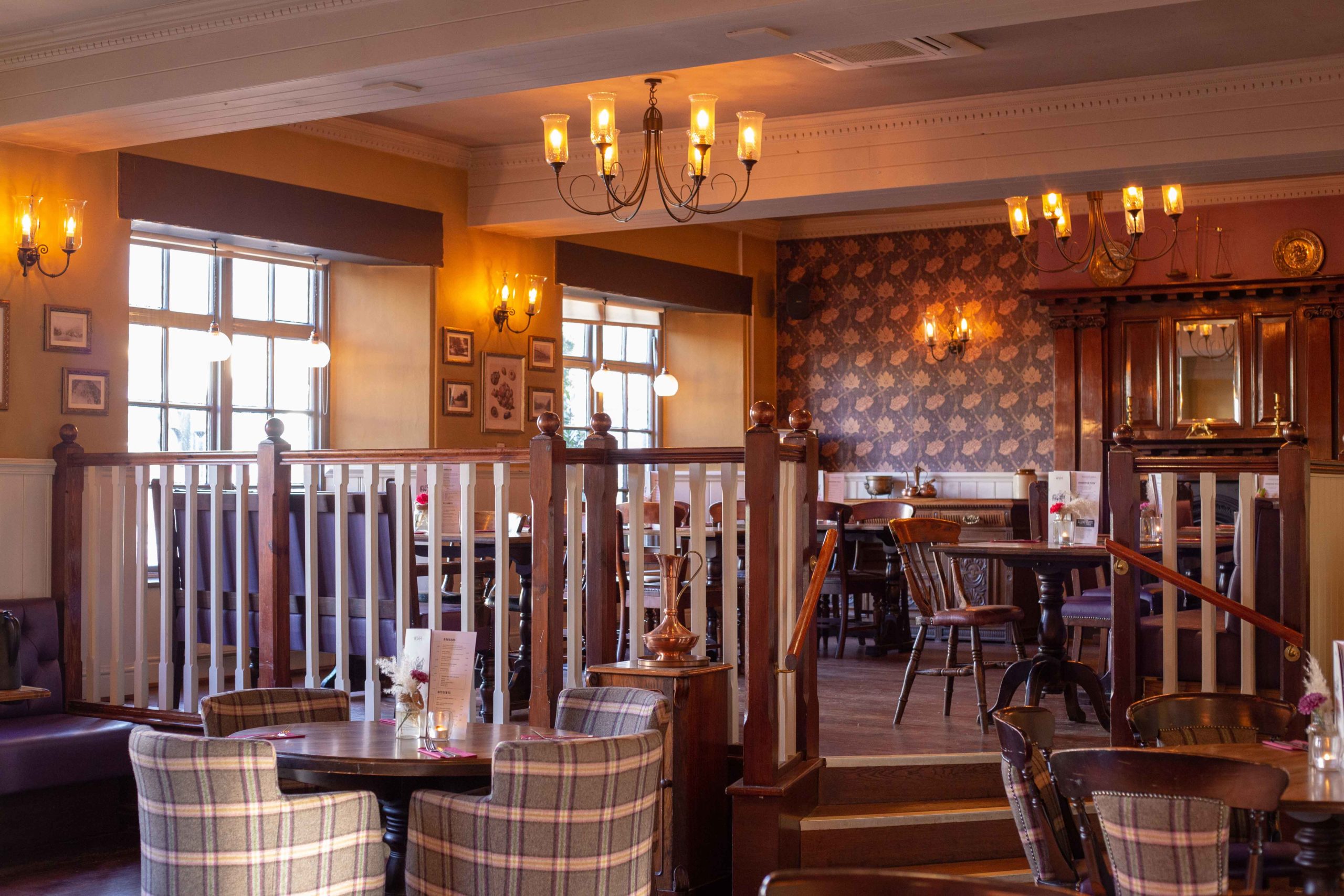 Upper restaurant dining area 1